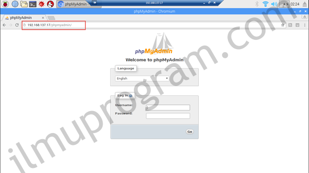 Cara Instalasi APACHE , MYSQL dan PHPMYADMIN di Raspberry PI