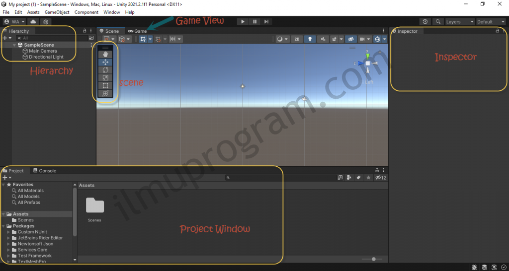 MyProject Unity 3D
